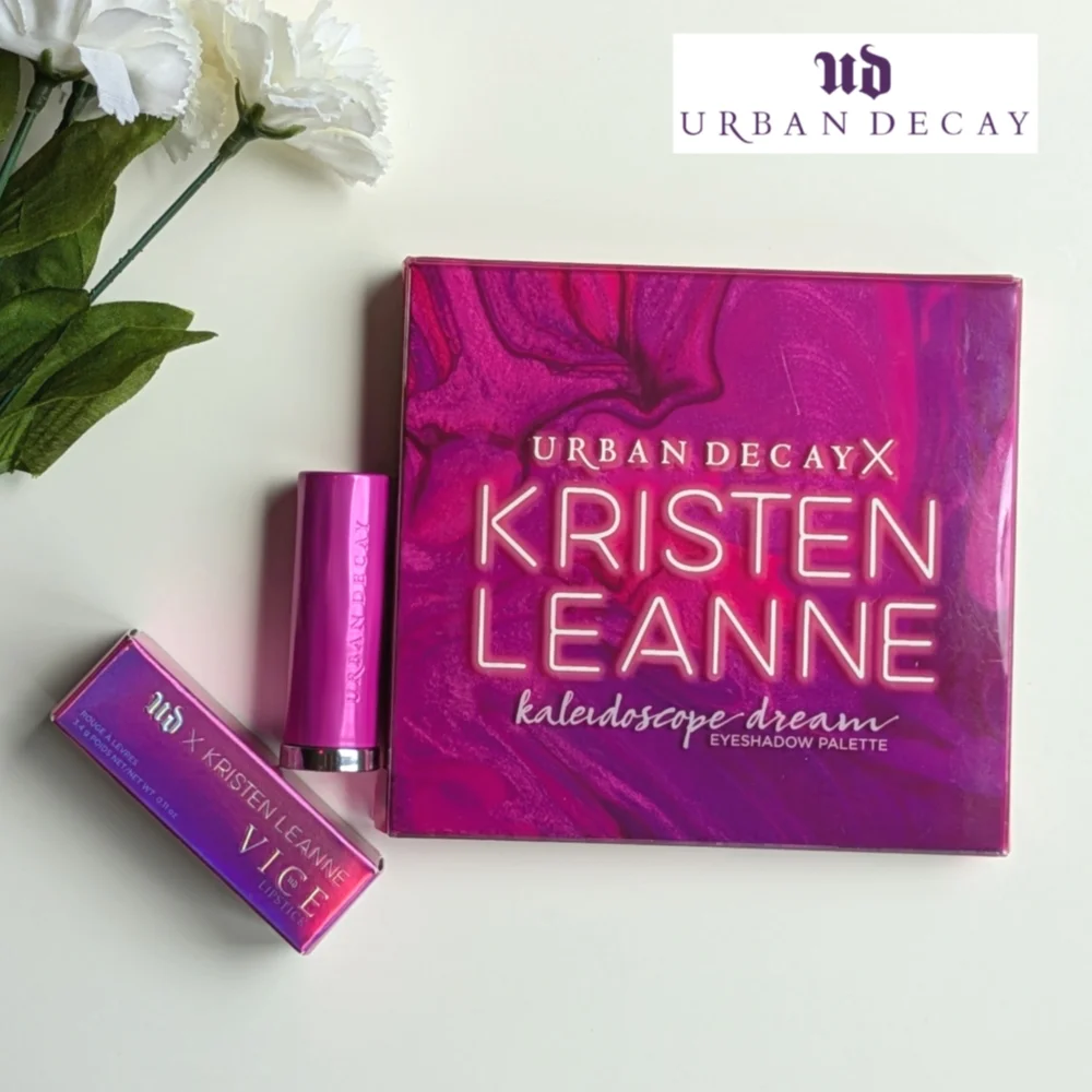 Bundle Urban Decay Kristen Leanne Kaleidoscope Dream Palette + Cloud9 Lipstick